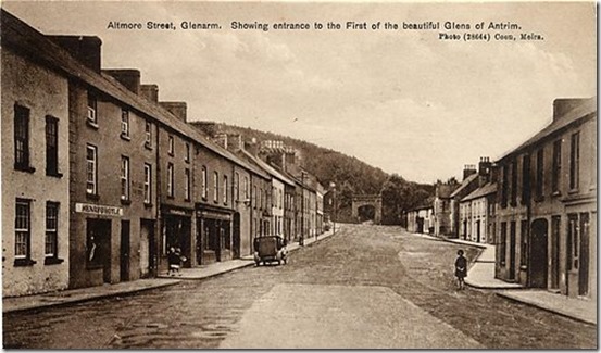 Early Glenarm main Street